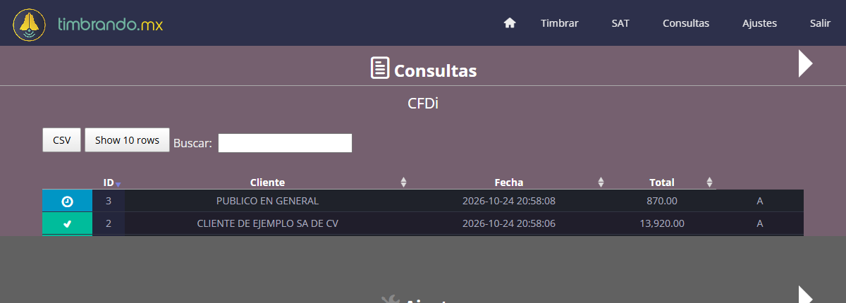 Consultas