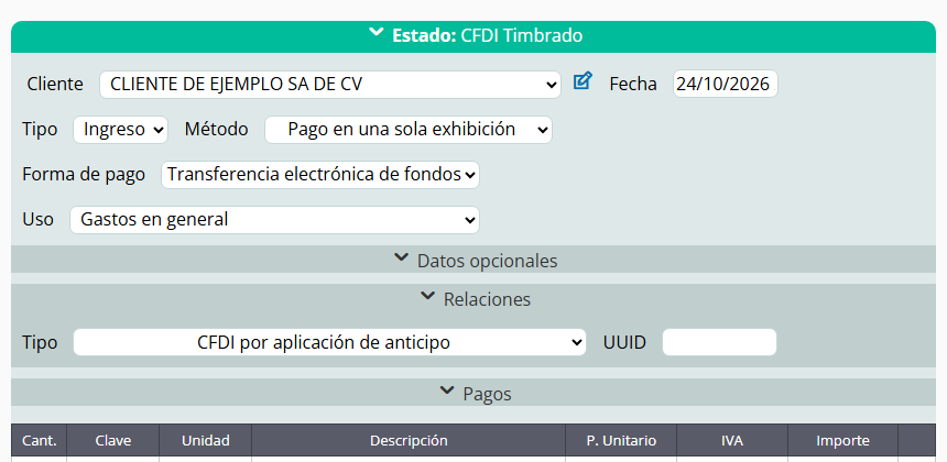 Relaciones